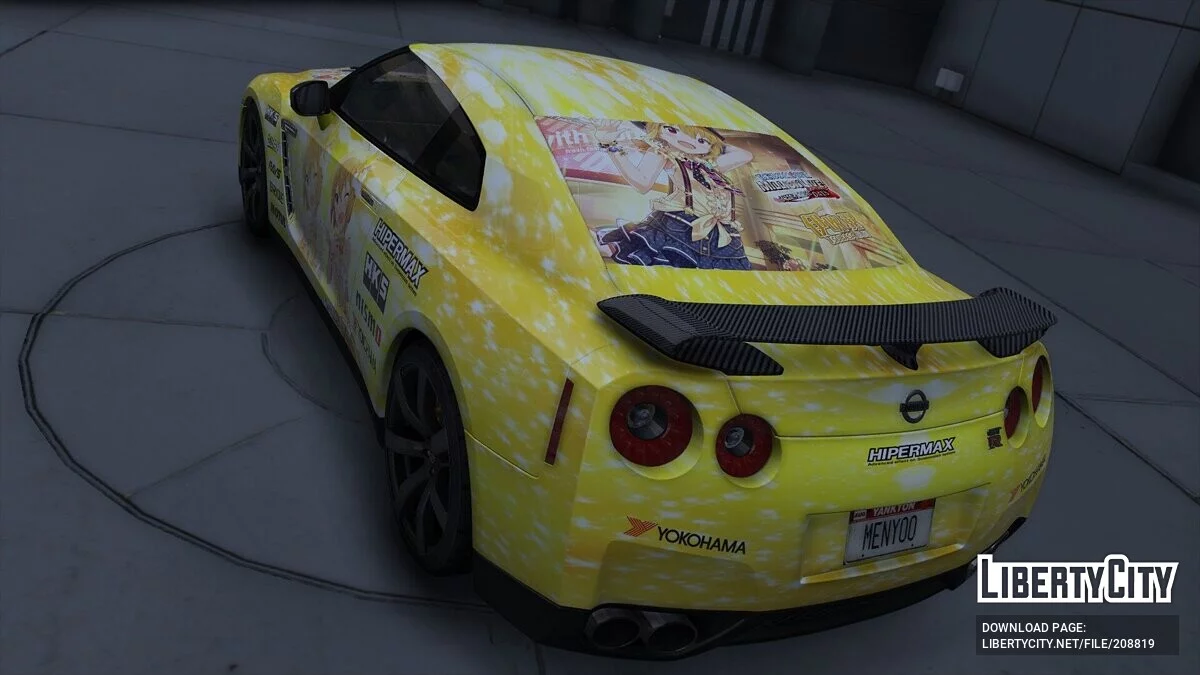 Nissan GTR R35 Itasha / GTA 5