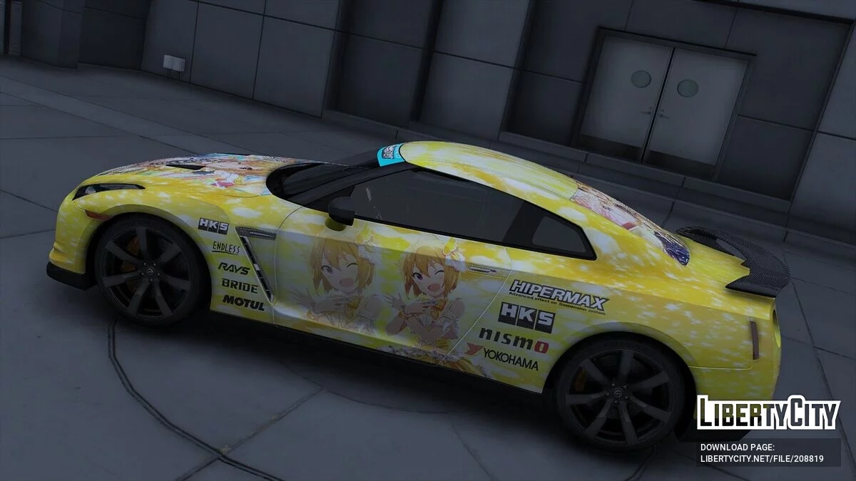 Nissan GTR R35 Itasha / GTA 5