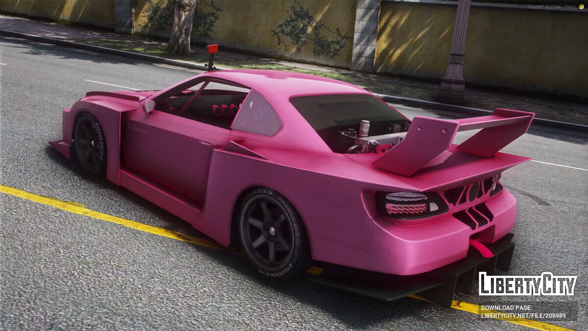 Nissan Silvia 15 with a Super Silhouette Kit v1.0 / GTA 5