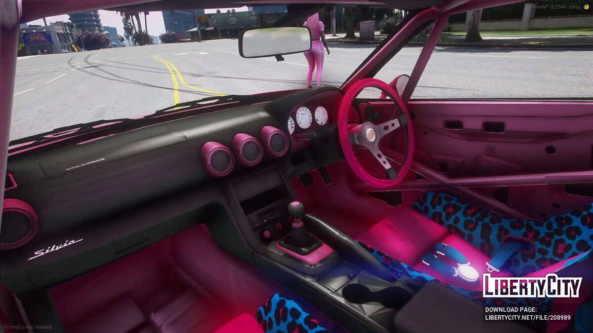 Nissan Silvia 15 with a Super Silhouette Kit v1.0 / GTA 5