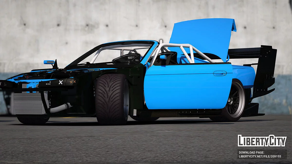 Nissan Silvia S14 Legendary Tuners Edition v0.1 / GTA 5
