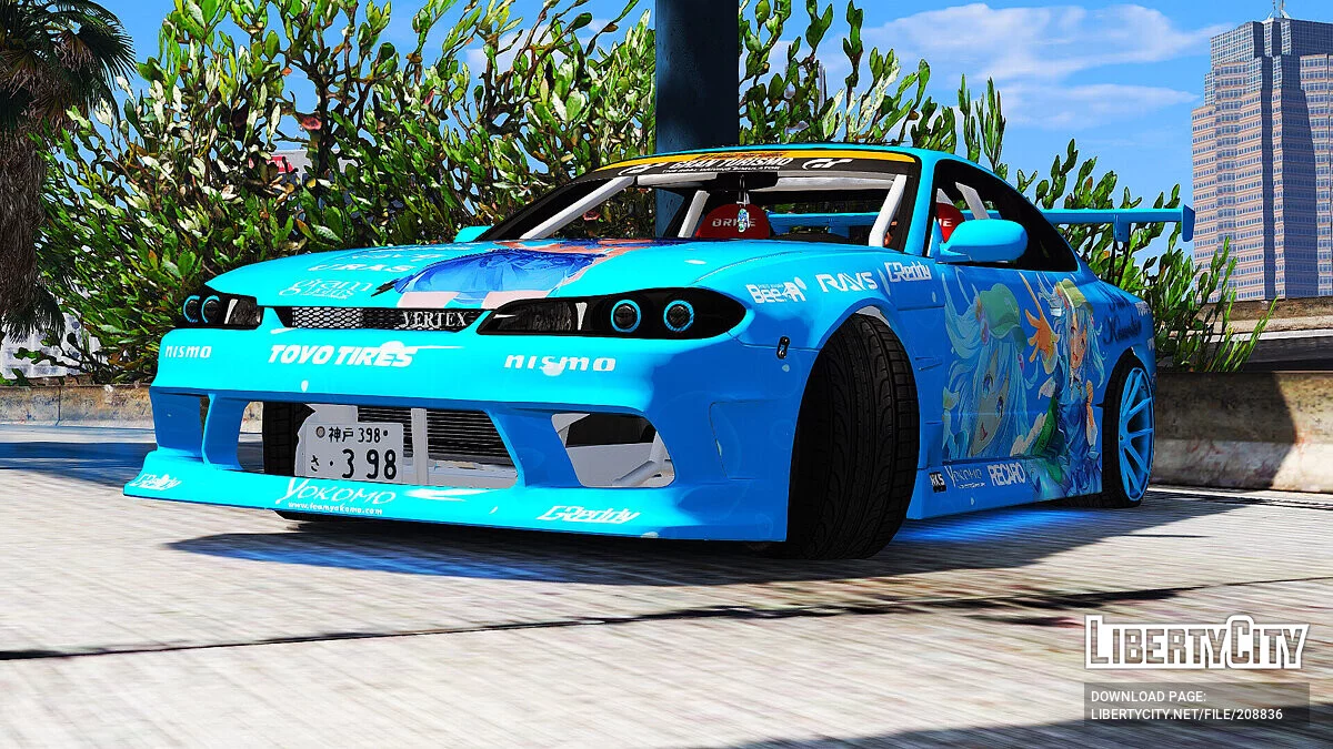 Nissan Silvia S15 Itasha / GTA 5