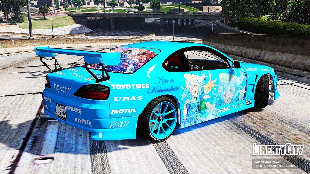 Nissan Silvia S15 Itasha / GTA 5