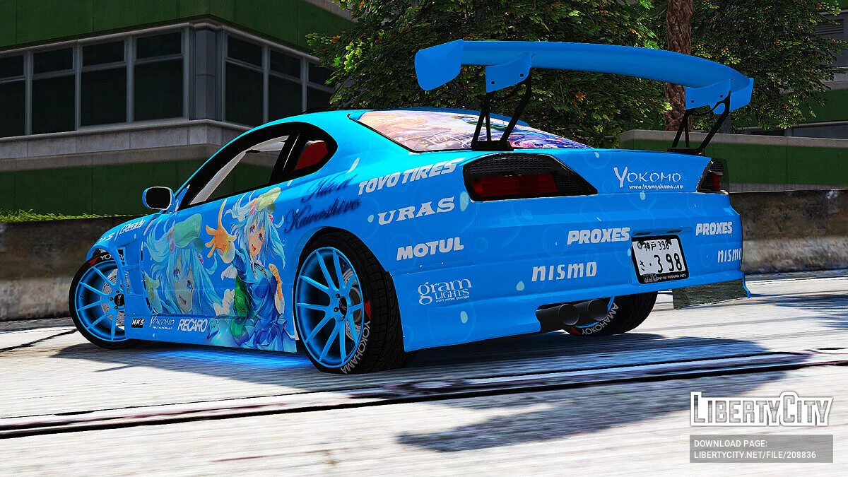Nissan Silvia S15 Itasha / GTA 5