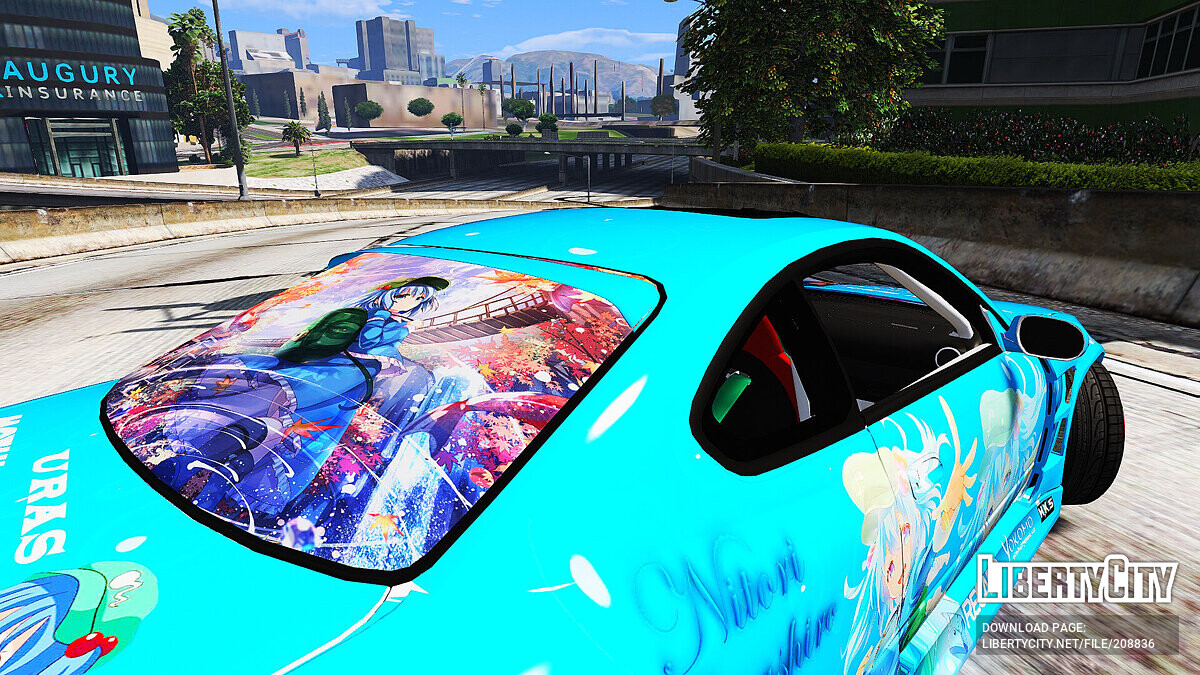 Скачать Nissan Silvia S15 Itasha для GTA 5