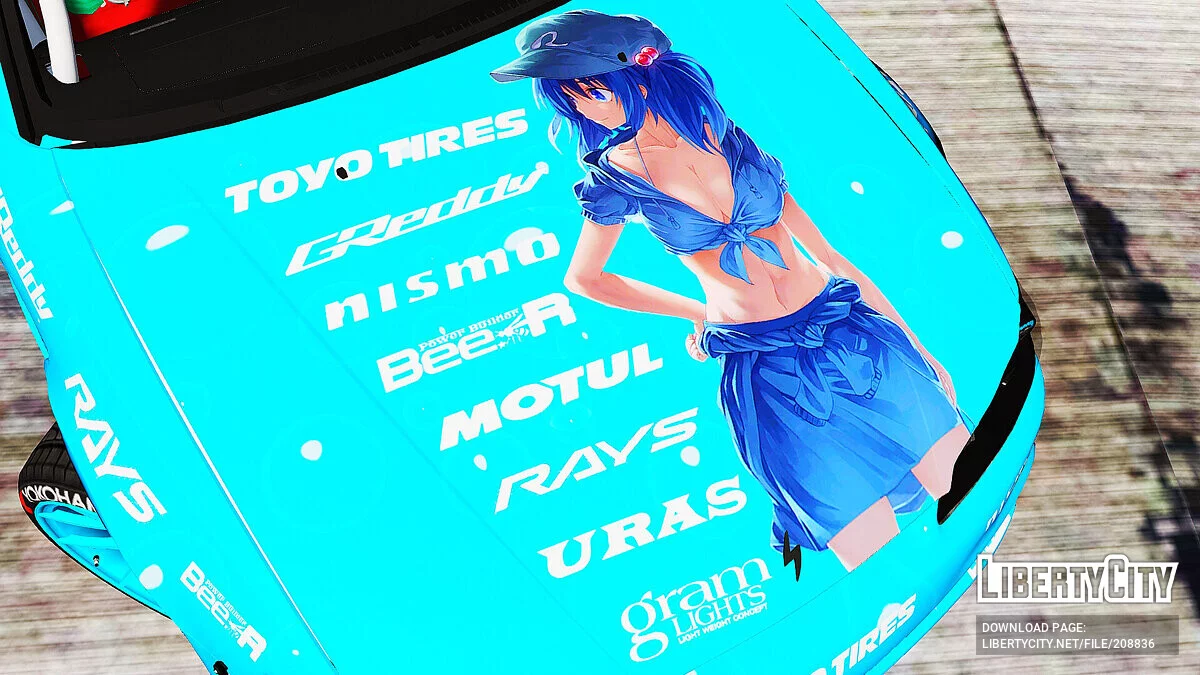 Nissan Silvia S15 Itasha / GTA 5