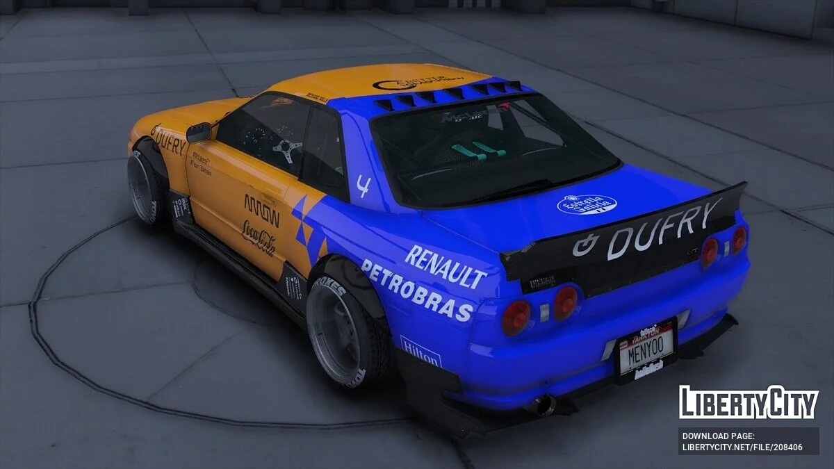 Nissan Skyline GT-R R32 Rocket Bunny Design / GTA 5