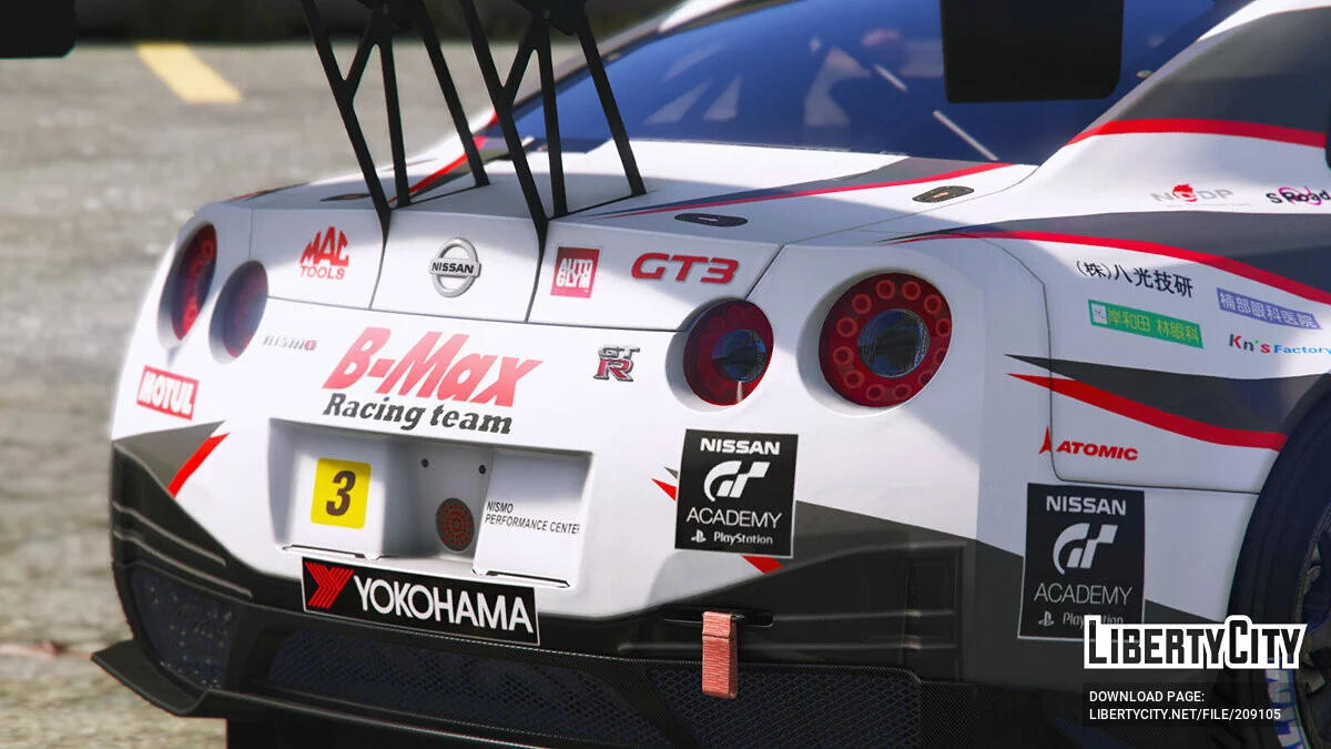 SUPER GT GT 2015 B-MAX Racing Team / GTA 5