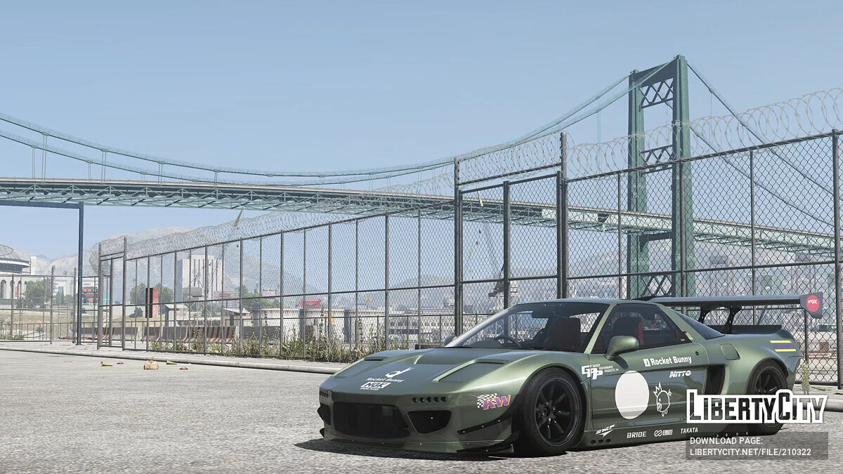 Honda NSX-R RocketBunny / GTA 5