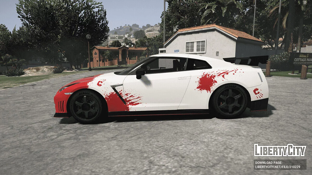 Nissan GTR Nismo Bloods / GTA 5