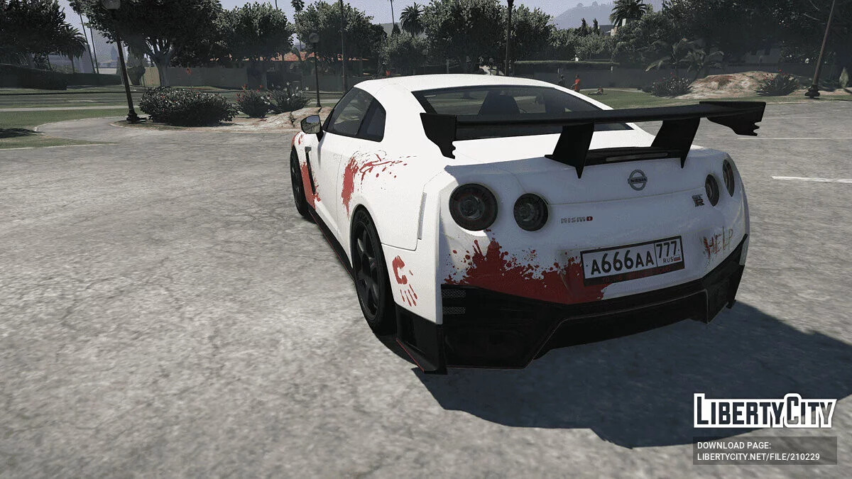 Nissan GTR Nismo Bloods / GTA 5