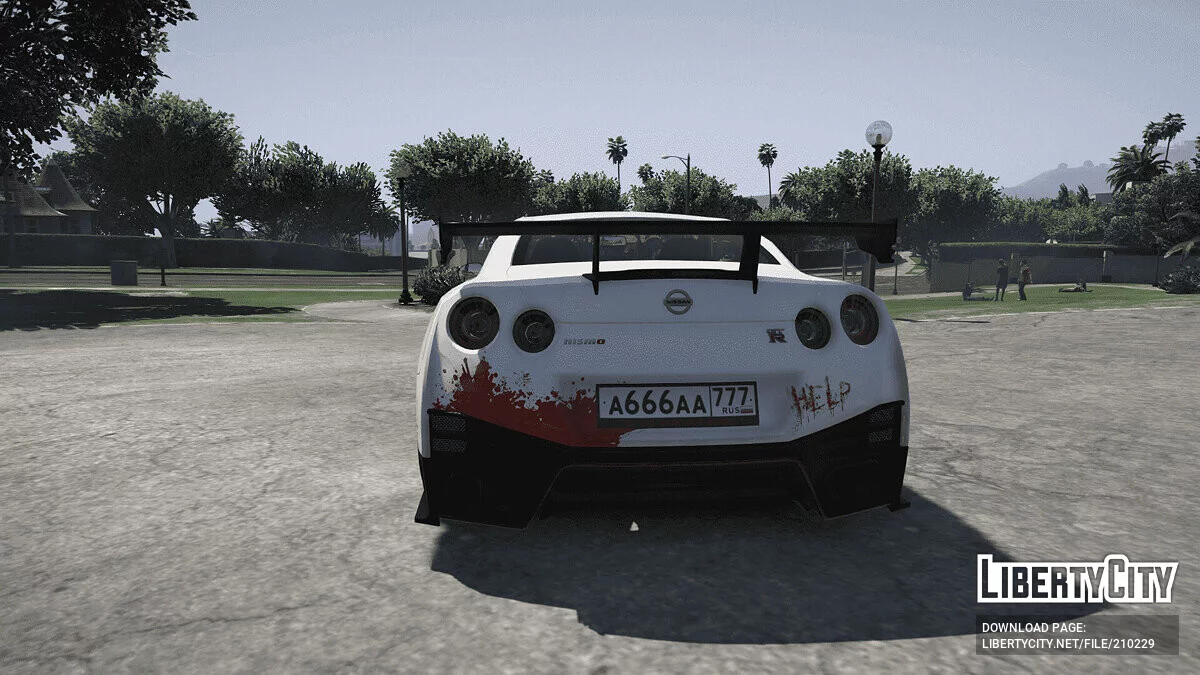 Nissan GTR Nismo Bloods / GTA 5