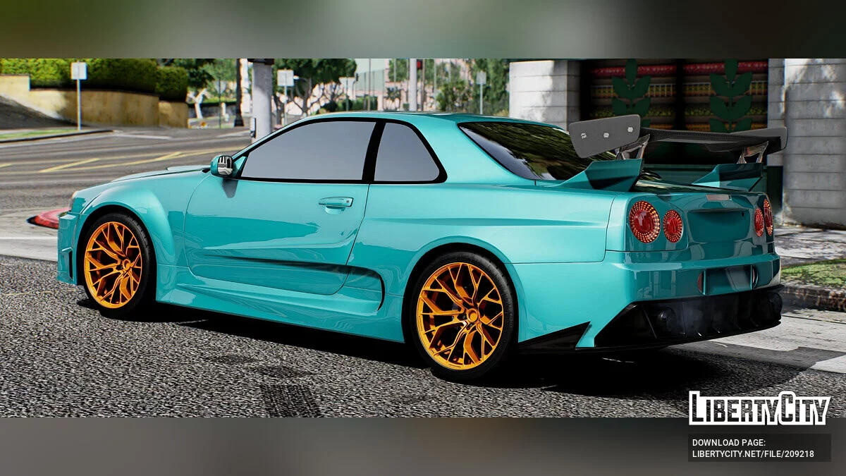 Nissan GTR R34 Ozgun / GTA 5