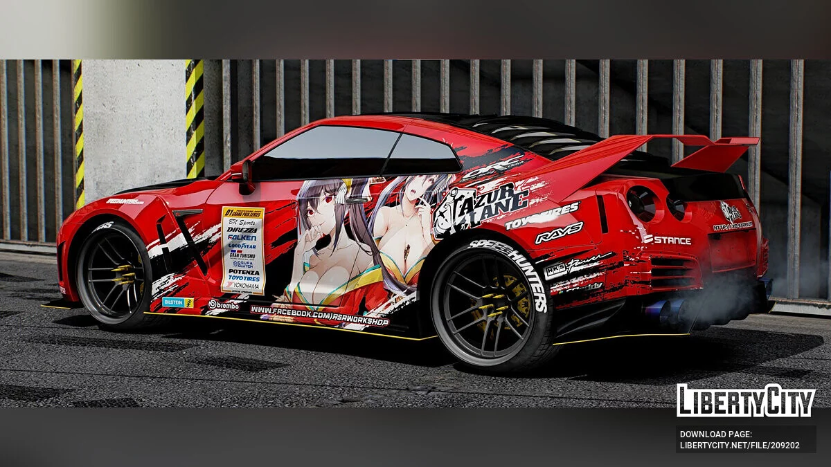 Nissan GTR R35 Purge V2 / GTA 5