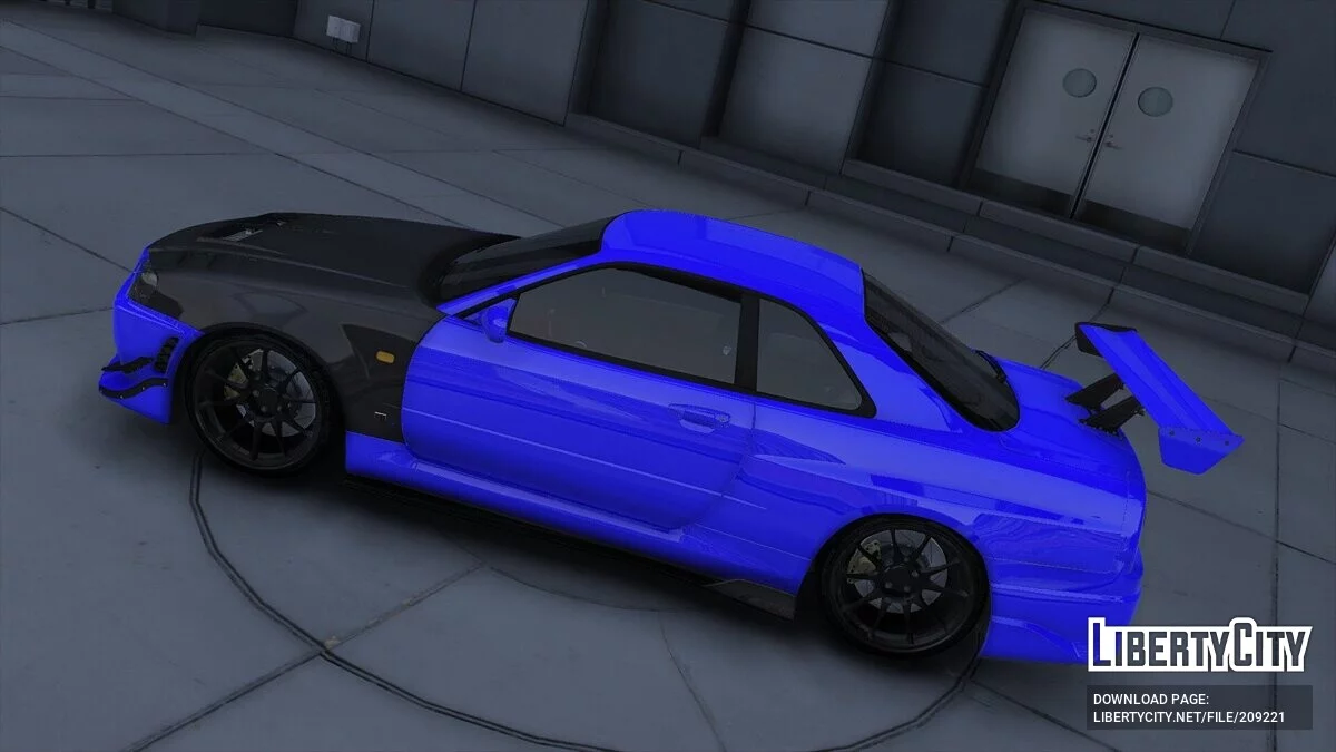 Nissan Skyline GTR R34 / GTA 5