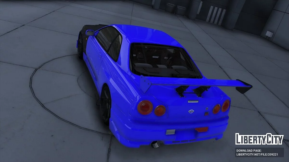 Nissan Skyline GTR R34 / GTA 5