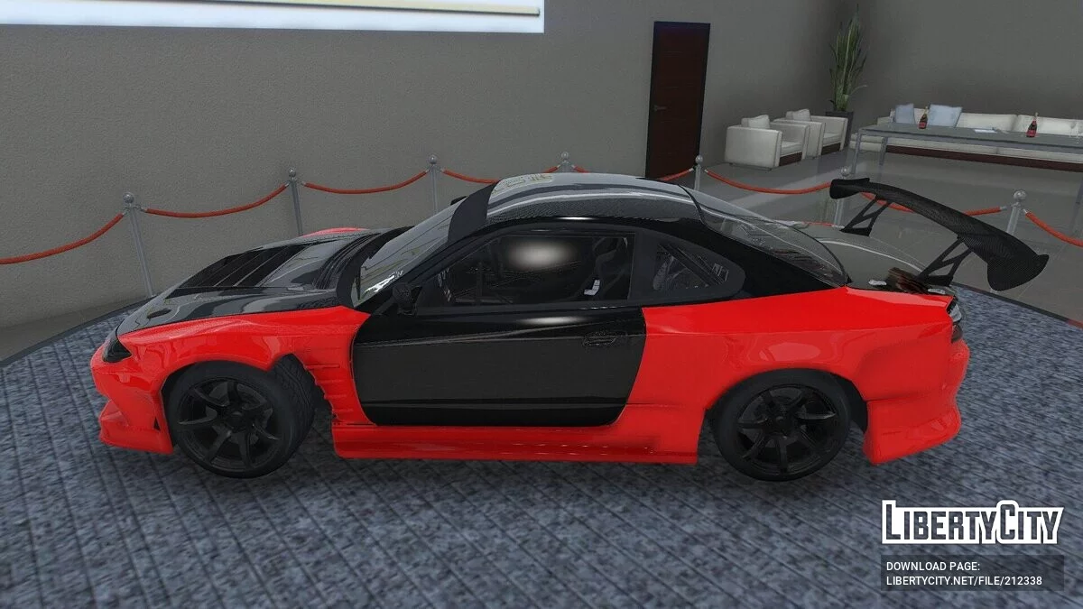 Nissan S15 Widebody Custom / GTA 5