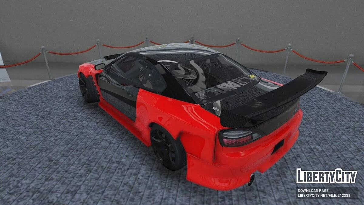 Nissan S15 Widebody Custom / GTA 5