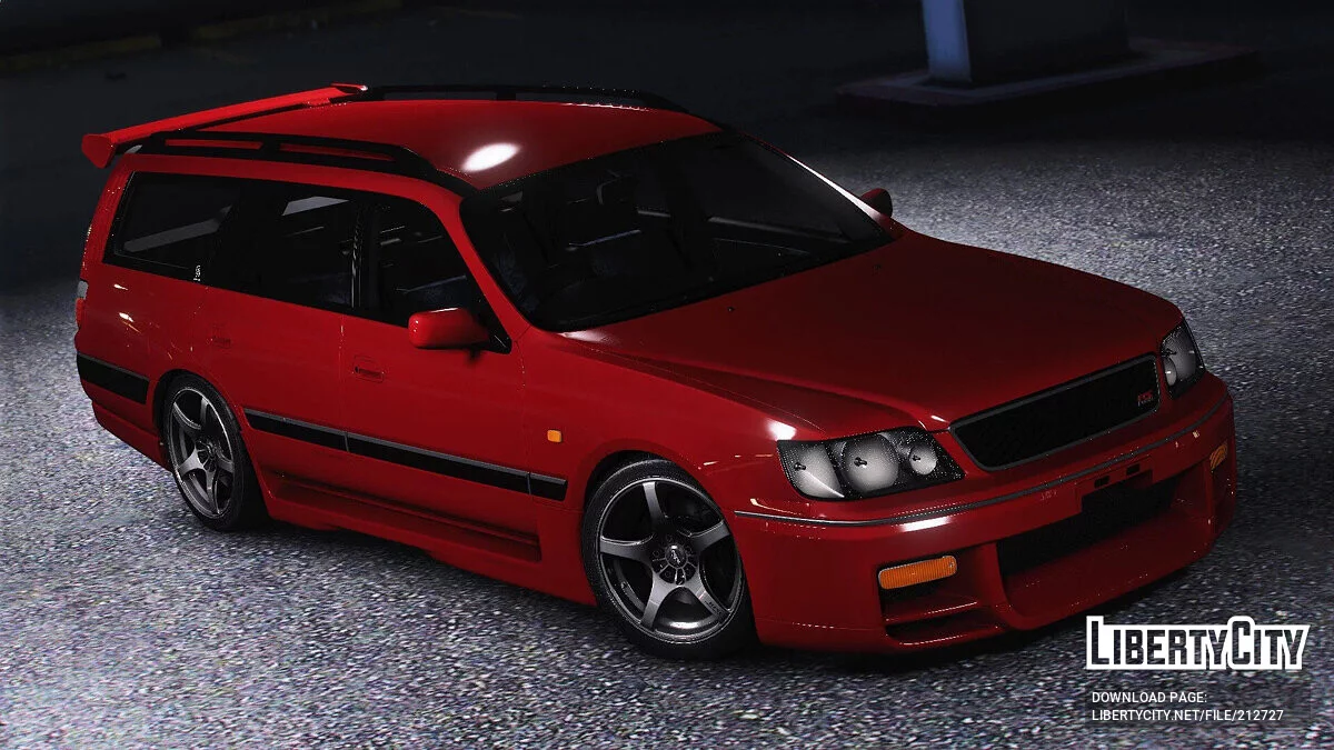 Nissan Stagea RS Four 97 v1 / GTA 5