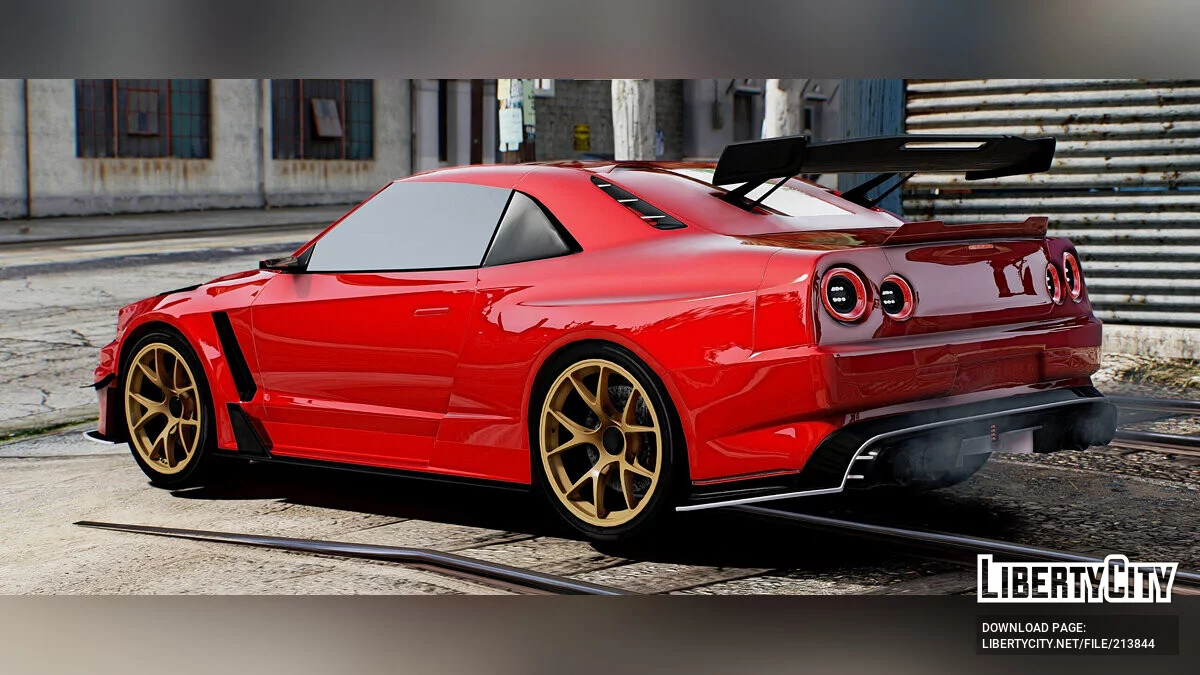 Nissan GT-R34 Avante Design / GTA 5