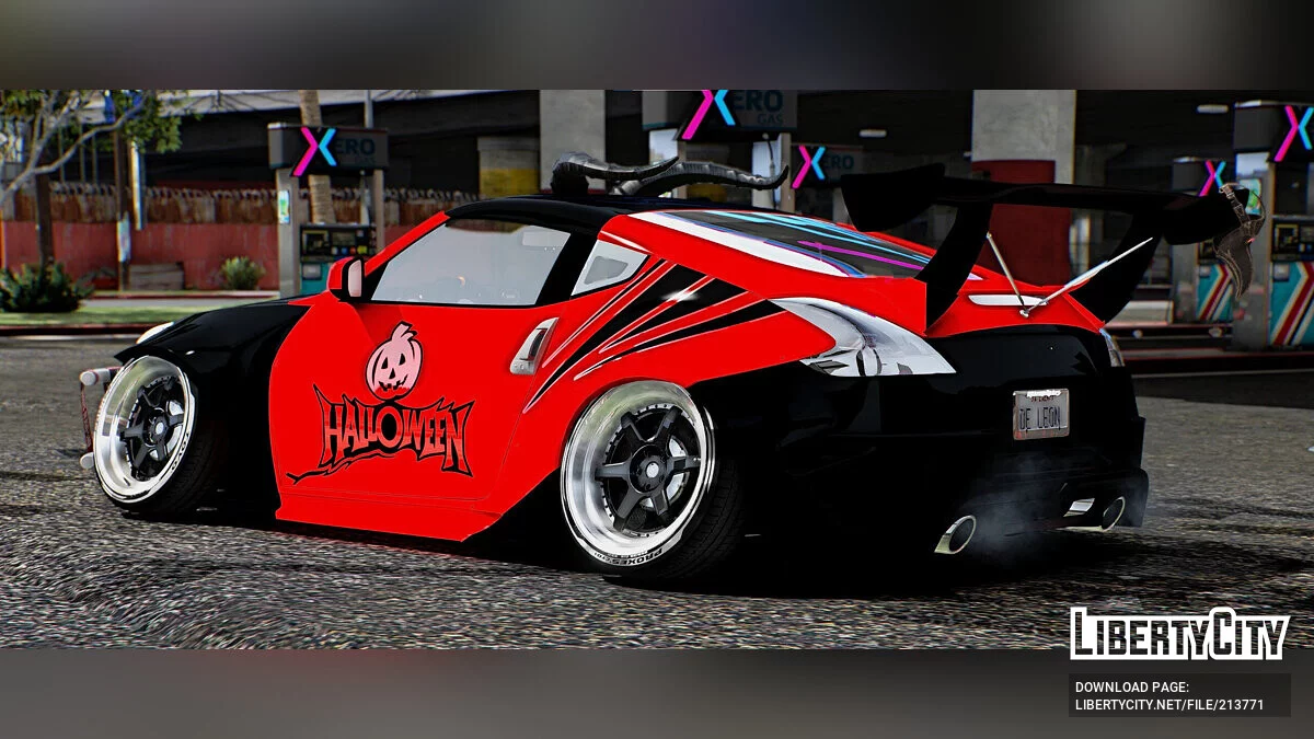 Nissan GTR 370Z HALLOWEEN EDITION DEBADGED / GTA 5