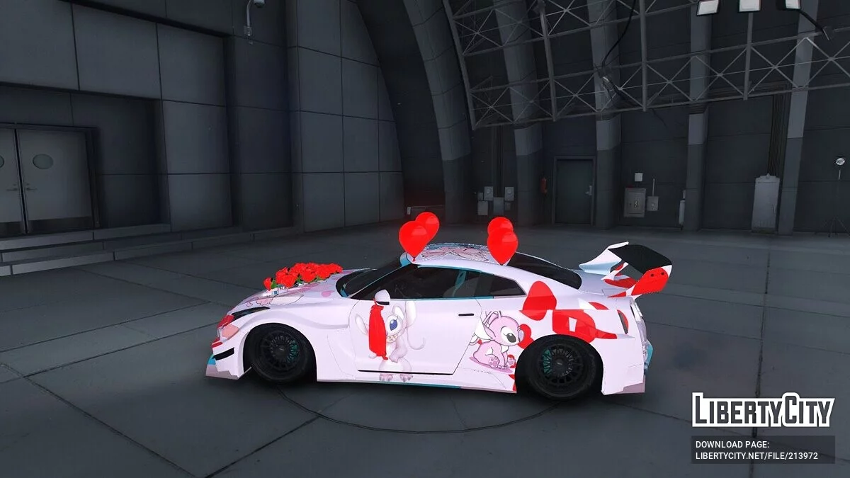 Nissan GTR R35 Stitch / GTA 5