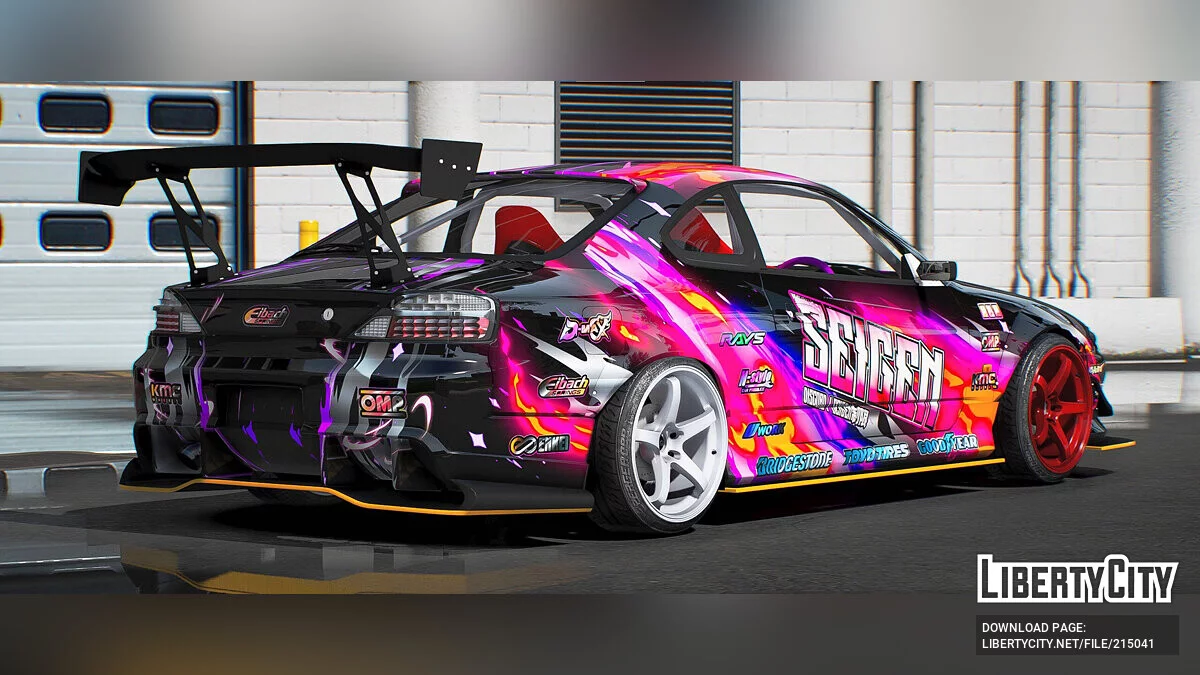 Drift Naoki Nakamura 2018 Nissan Silvia S15 / GTA 5