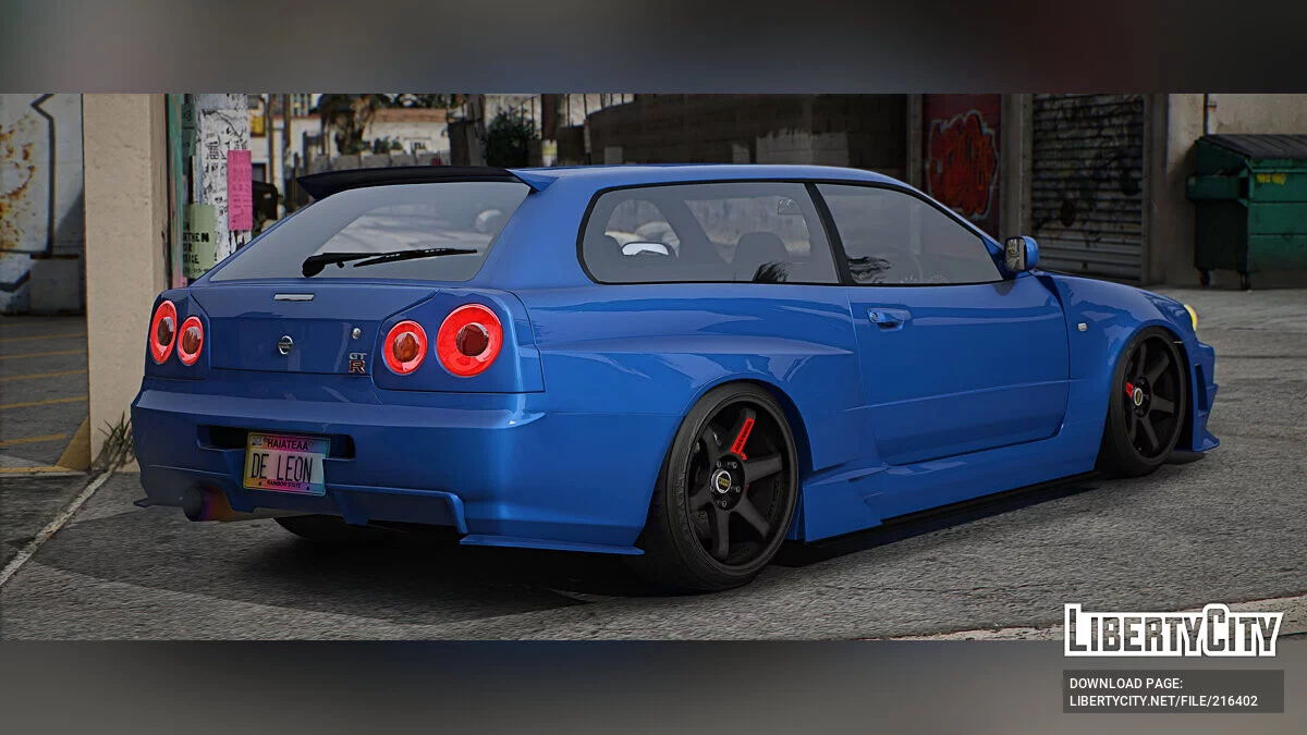 Nissan GTR R34 Shooting Brake / GTA 5