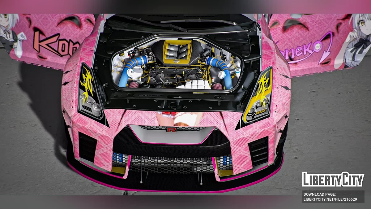 Nissan GTR R35 Keneko Livery / GTA 5