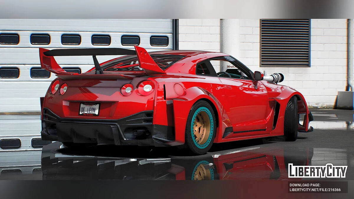 Nissan R35 Libery Walk Twinturbo / GTA 5