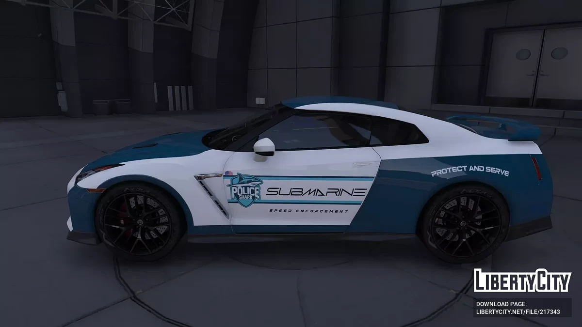 Nissan GTR Submarine Police / GTA 5
