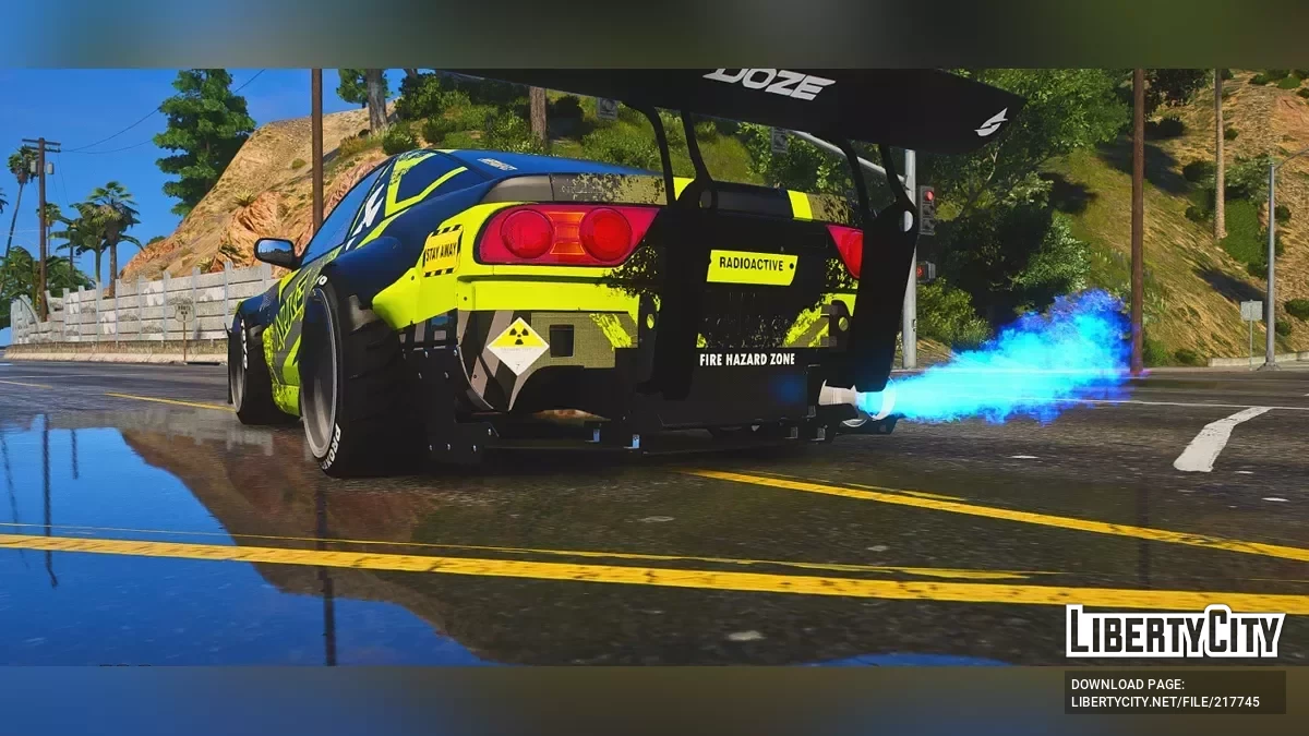Nissan S13 240sx THE NUKE Edition / GTA 5