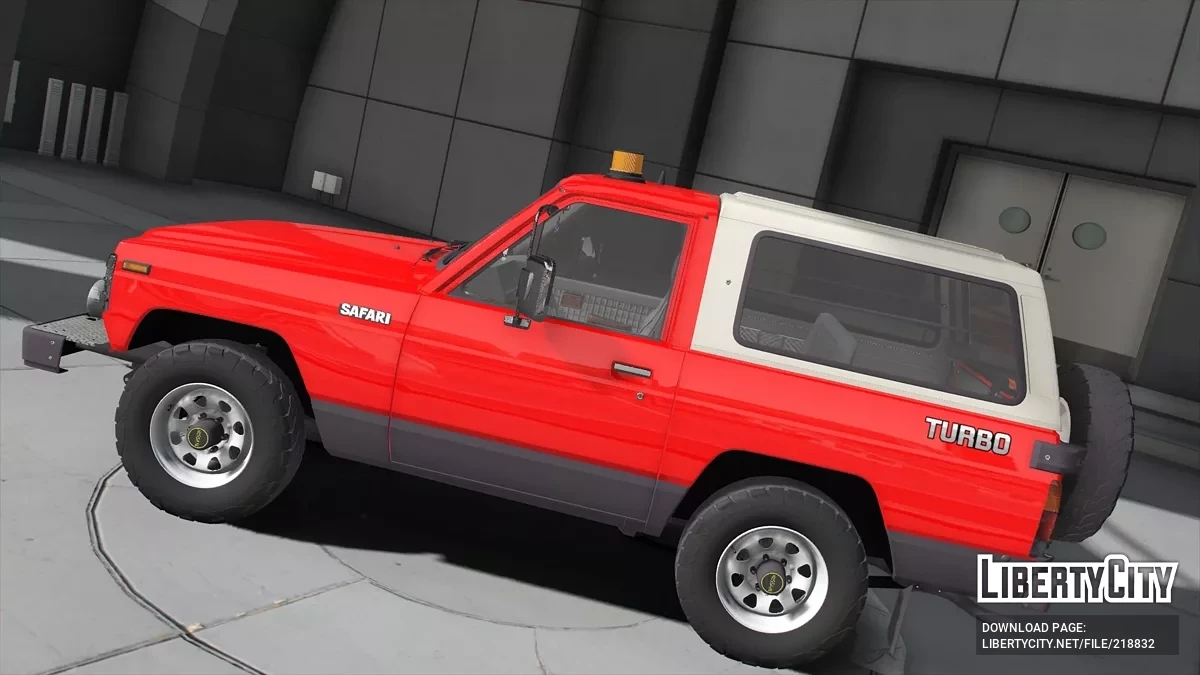 1985 Nissan Safari Security / GTA 5