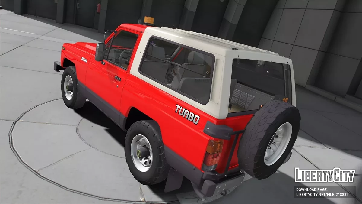 1985 Nissan Safari Security / GTA 5