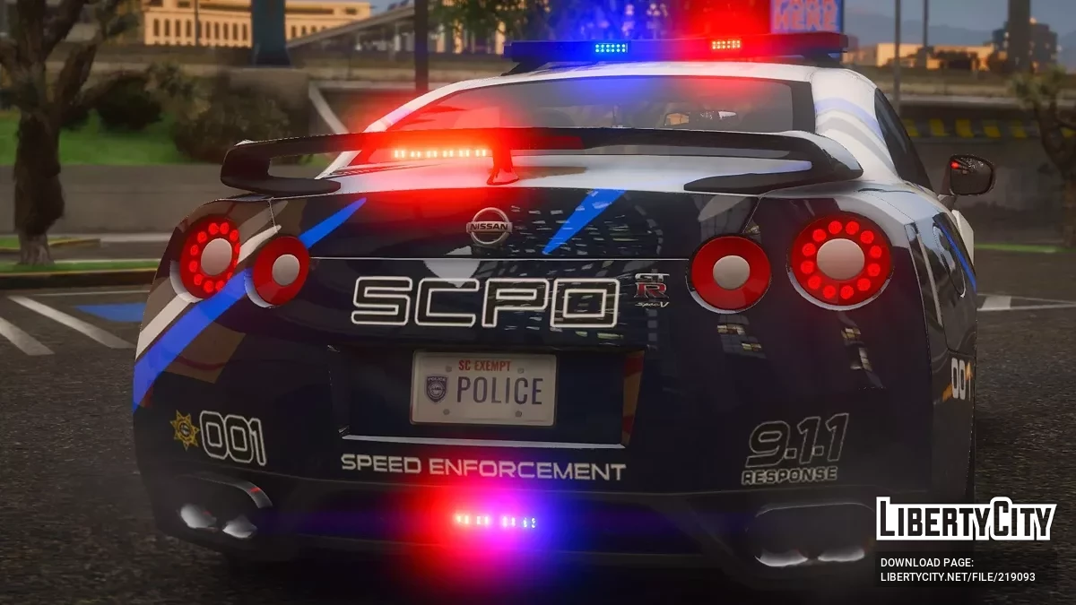 2009 Nissan GT-R SpecV SCPD v1.0 / GTA 5