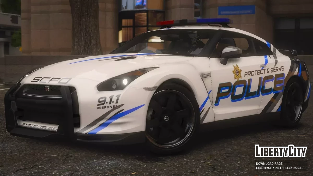 2009 Nissan GT-R SpecV SCPD v1.0 / GTA 5