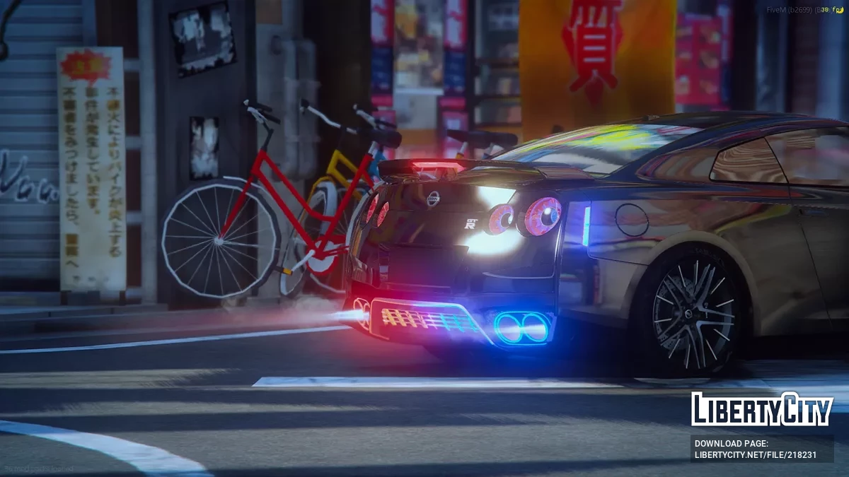 2021 Nissan GTR LEO / GTA 5