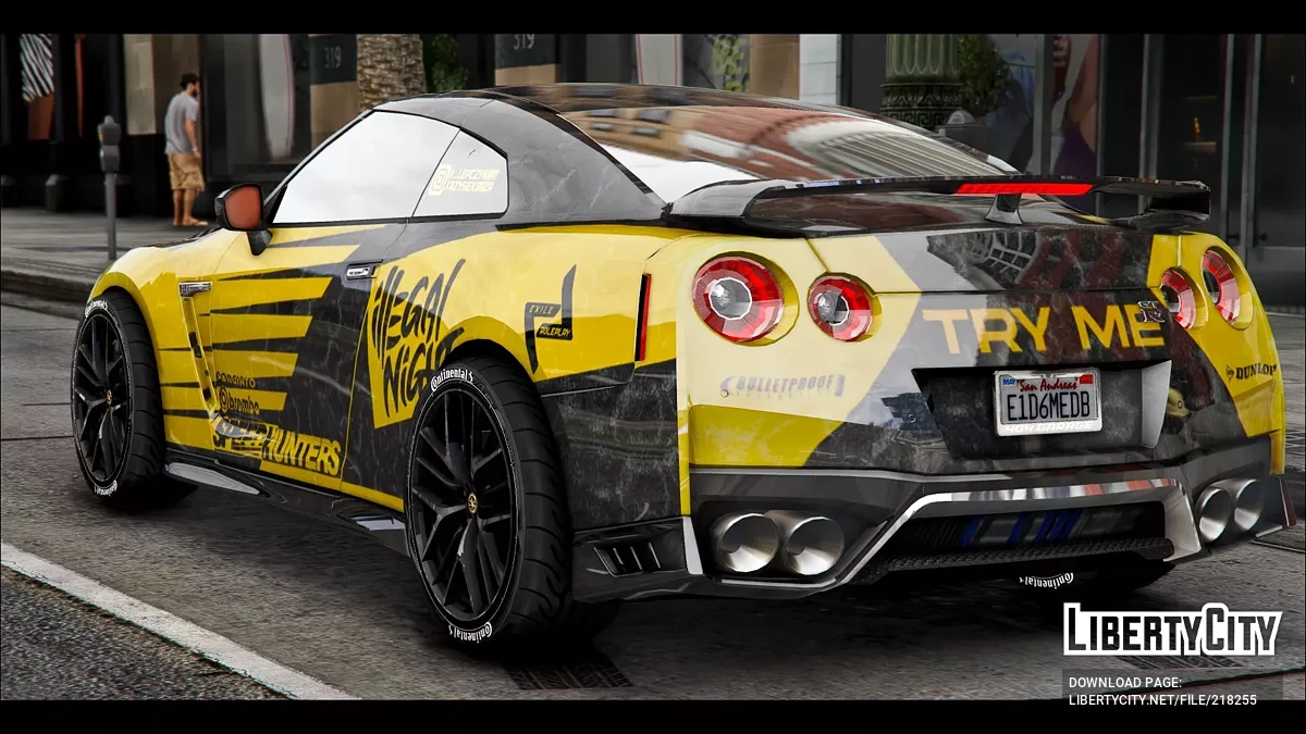 Nissan GTR Illegal Night / GTA 5