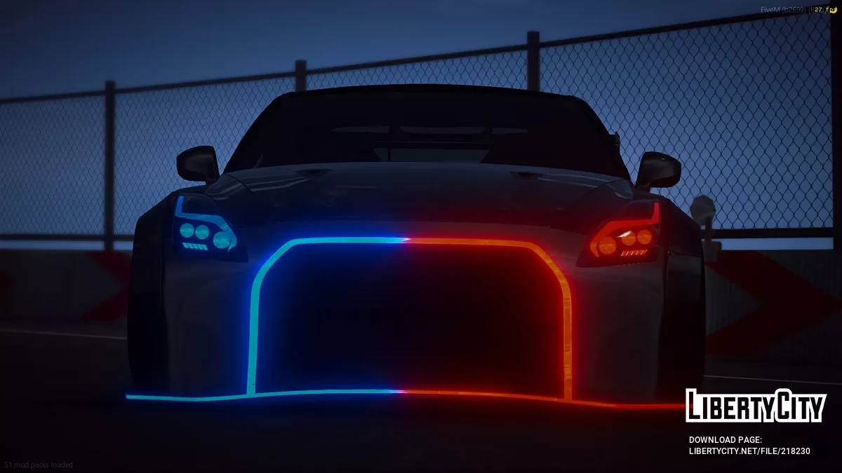 Nissan GTR Libertywalk LEO / GTA 5