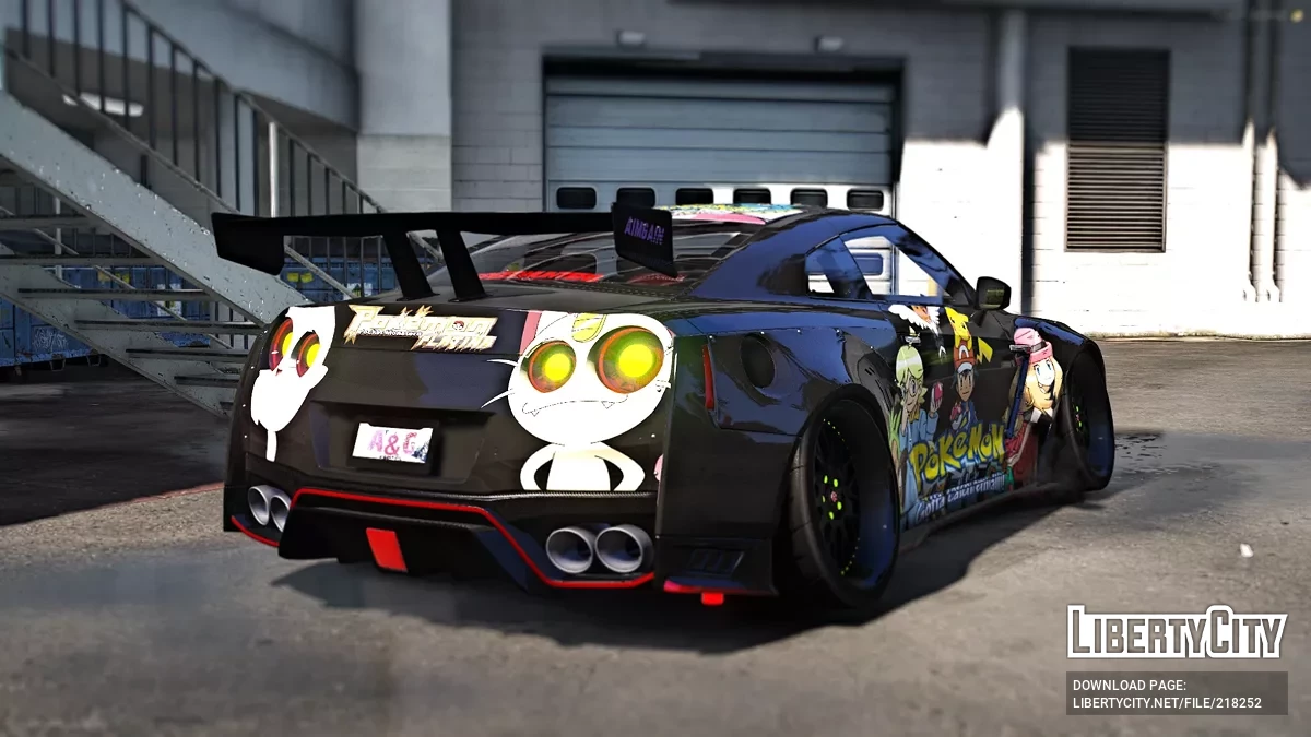 Nissan R35 Pokemon Edition / GTA 5
