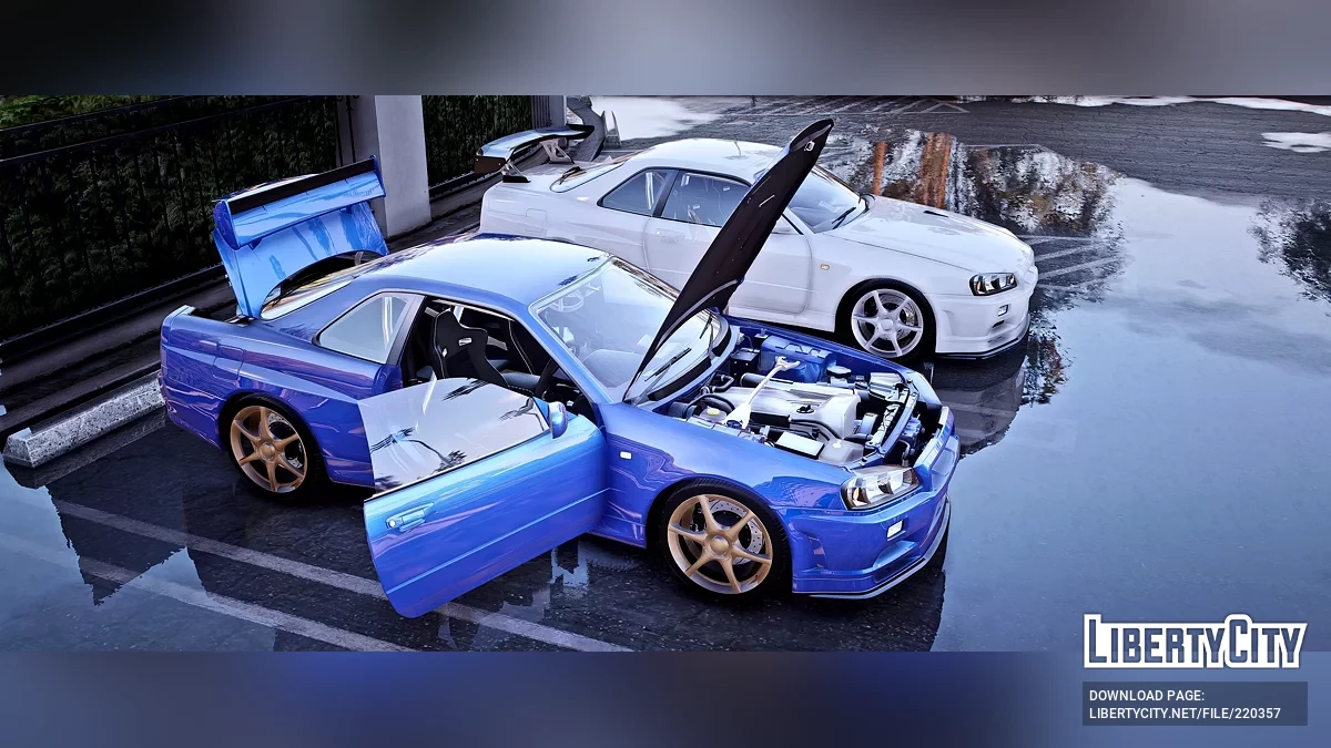 2002 Nissan Skyline GT-R / GTA 5