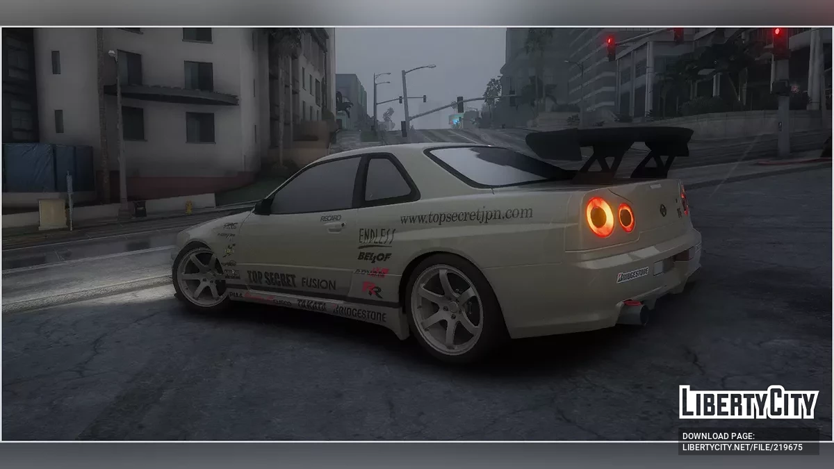 Nissan Skyline GT-R R34 2002 v1.0 / GTA 5