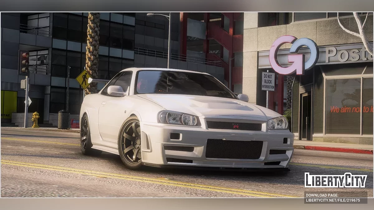 Nissan Skyline GT-R R34 2002 v1.0 / GTA 5