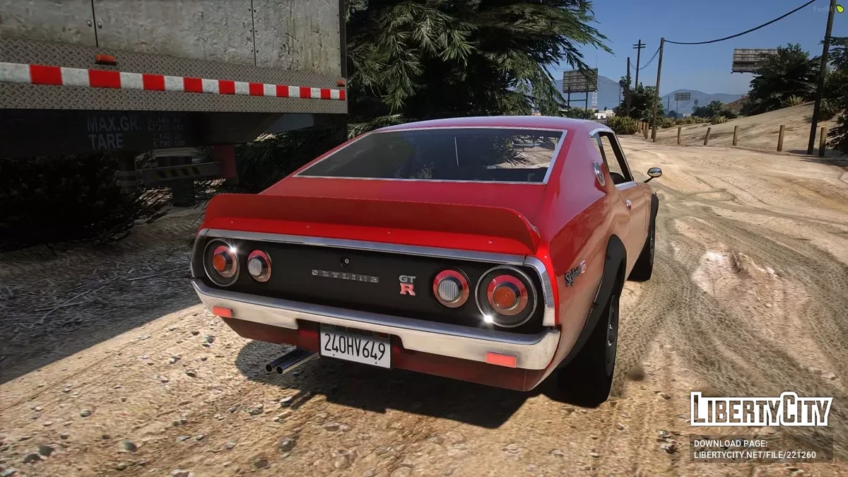 1973 Nissan SKYLINE 2000 GT-R (KPGC110) v1.0 / GTA 5