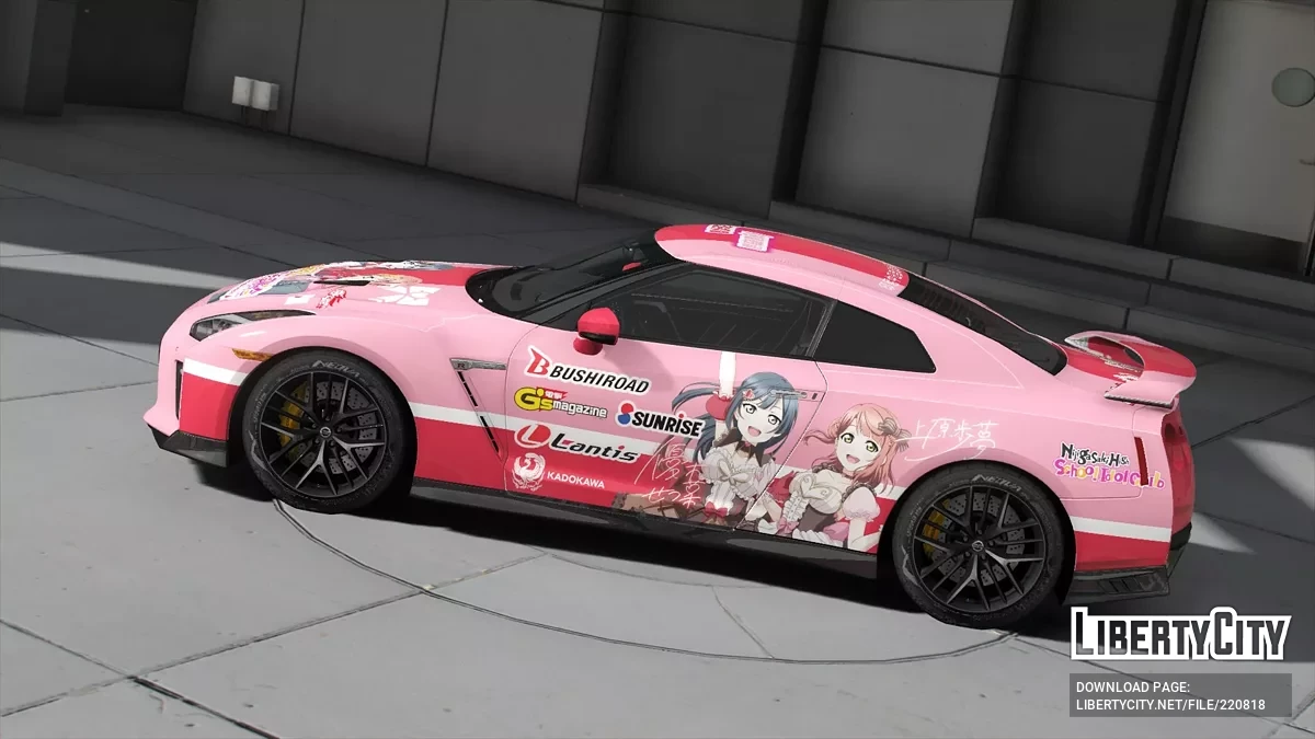 2017 Nissan GTR Ayumu X Setsuna Love Live Nijigasaki School Idol / GTA 5