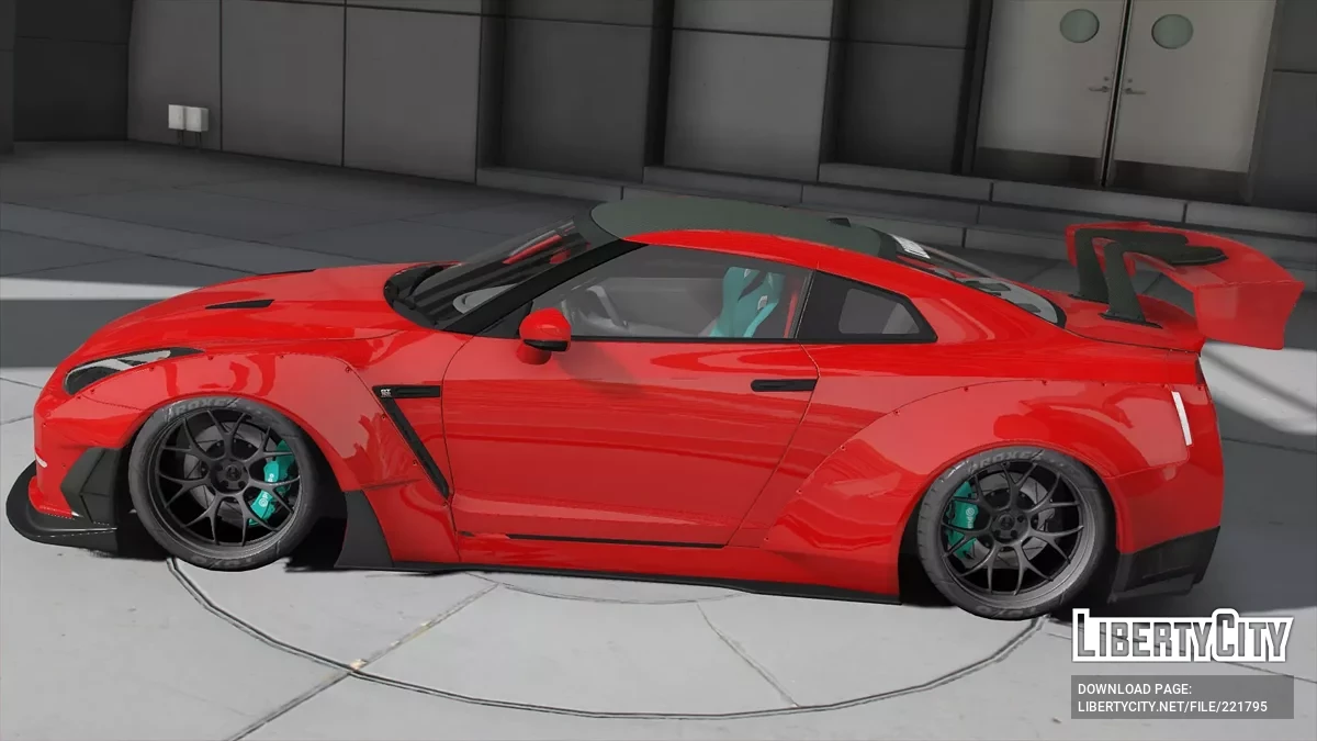 Nissan GTR R35 Aimgain Type 1 / GTA 5