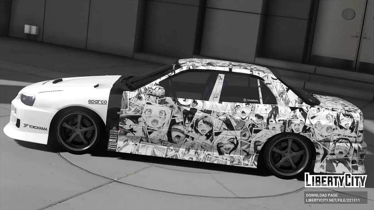 Nissan Skyline R34 Ahegao / GTA 5