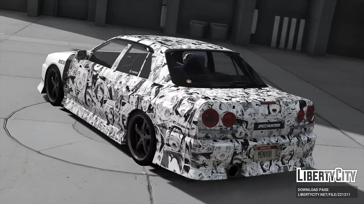 Nissan Skyline R34 Ahegao / GTA 5