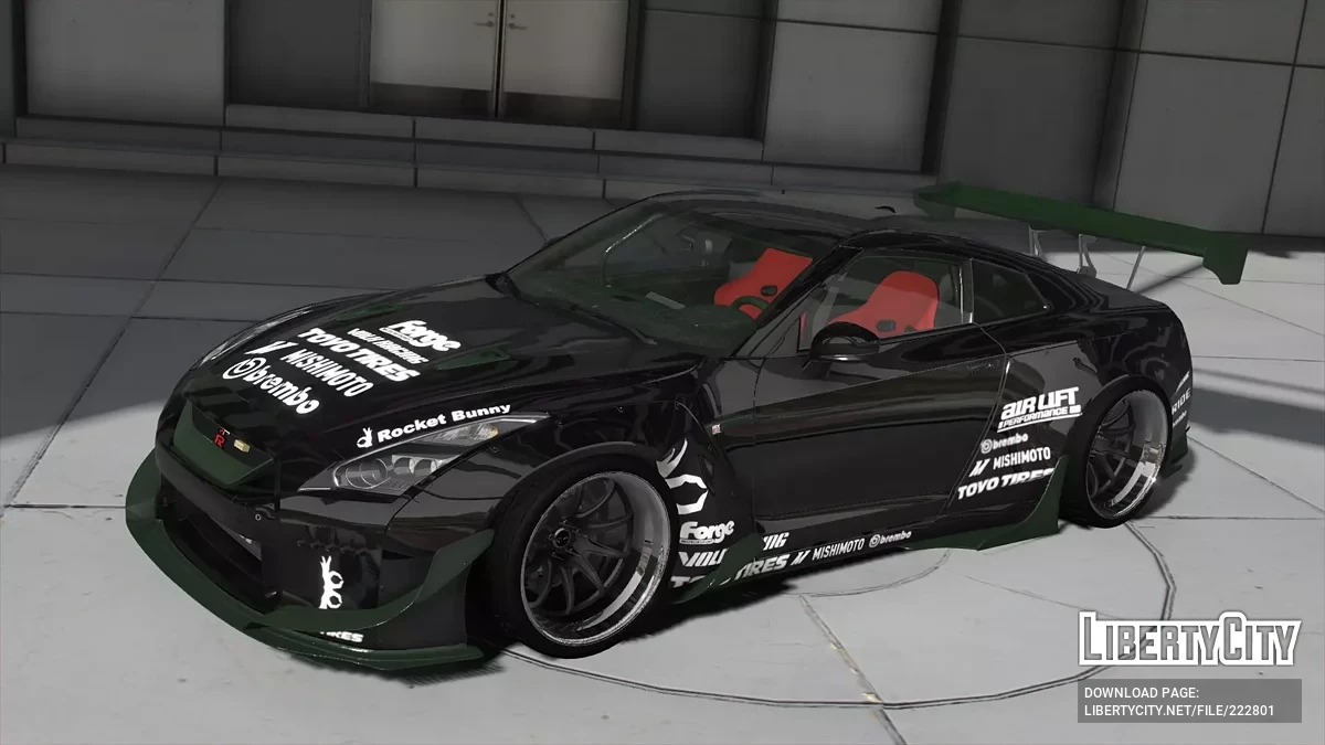 2021 Nissan GT-R35 Rocket Bunny / GTA 5