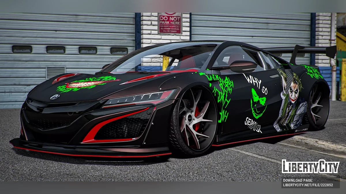Nissan NSX Acura Joker Edition / GTA 5